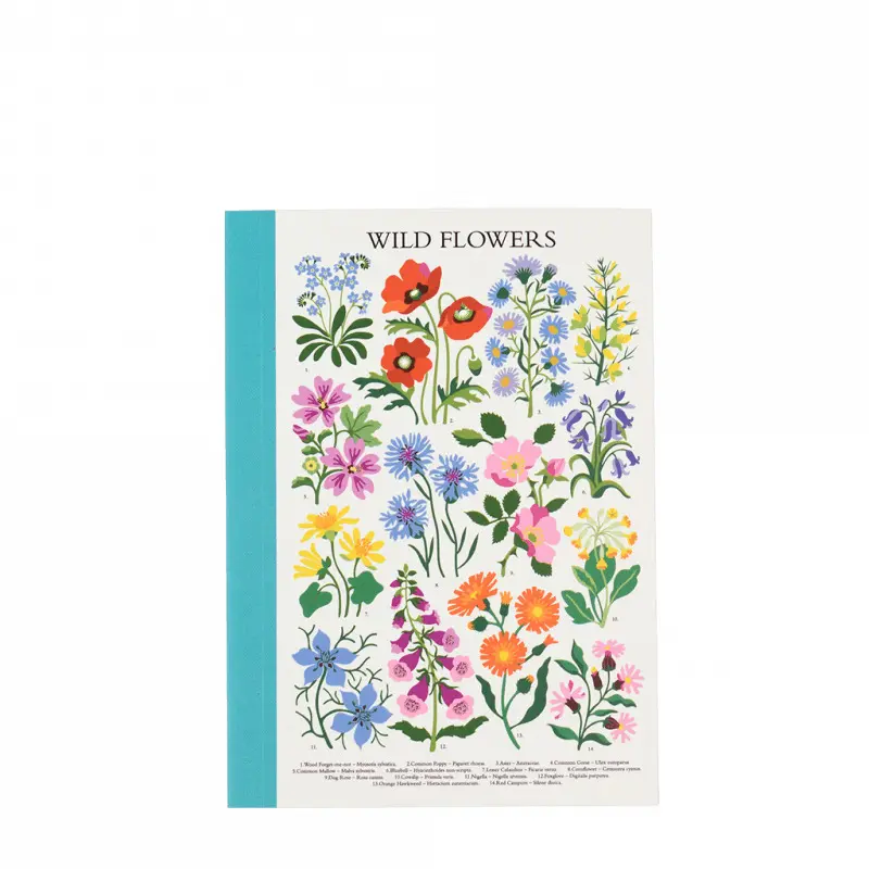 Bloc-notes A6 Rex London Wild Flowers