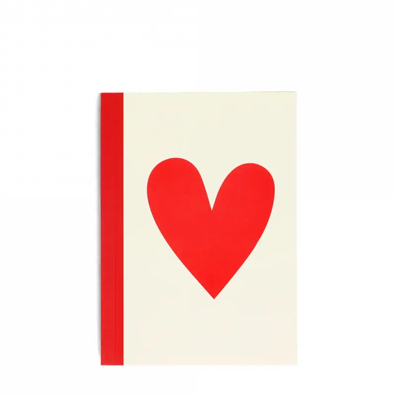 Bloc-notes A6 Rex London Coeurs
