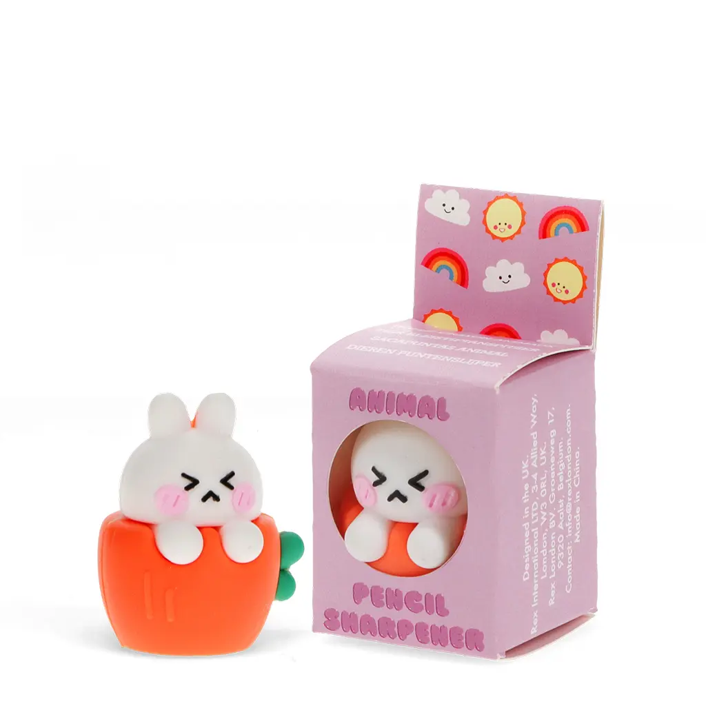 Taille-crayon animal Rex London White rabbit