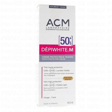 ACM Depiwhite.M - Crème protectrice teintée SPF 50+ tube 40 ml