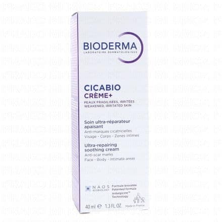 BIODERMA Cicabio - Crème+ - Soin ultra réparateur et apaisant tube 40ml