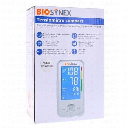 BIOSYNEX Tensiomètre compact brassard