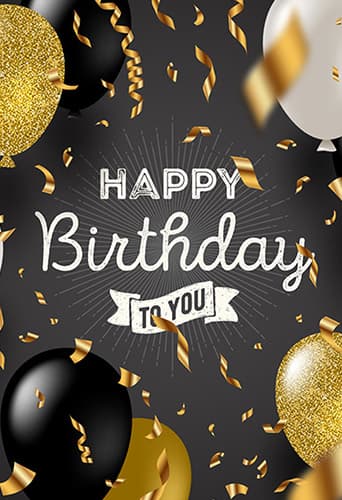 Carte cadeau : Happy Birthday #CC_HAPPYBIRTHDAY1-5