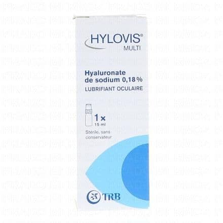HYLOVIS multi 15 flacon de 15 ml